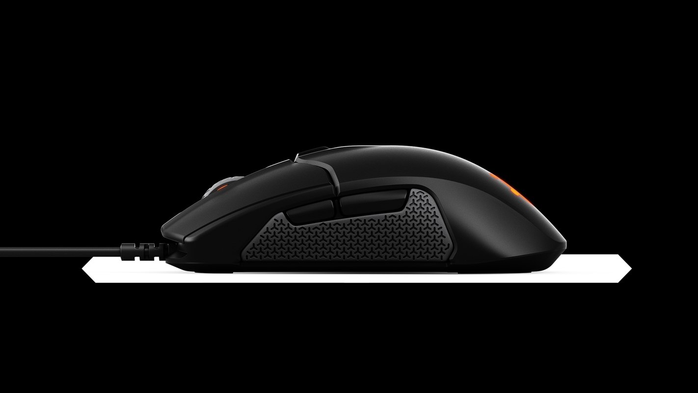 Chuột chơi game SteelSeries Sensei 310 Black (RGB) có thiết kế đối xứng tiện dụng